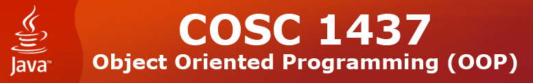 COSC 1437 Banner Image